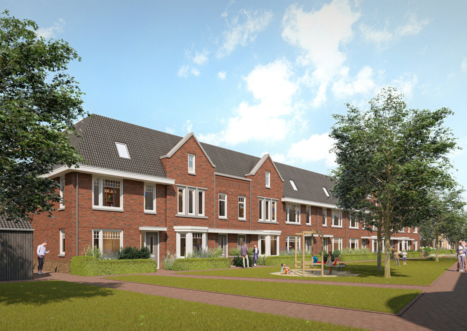 Parkdreef rijhuizen