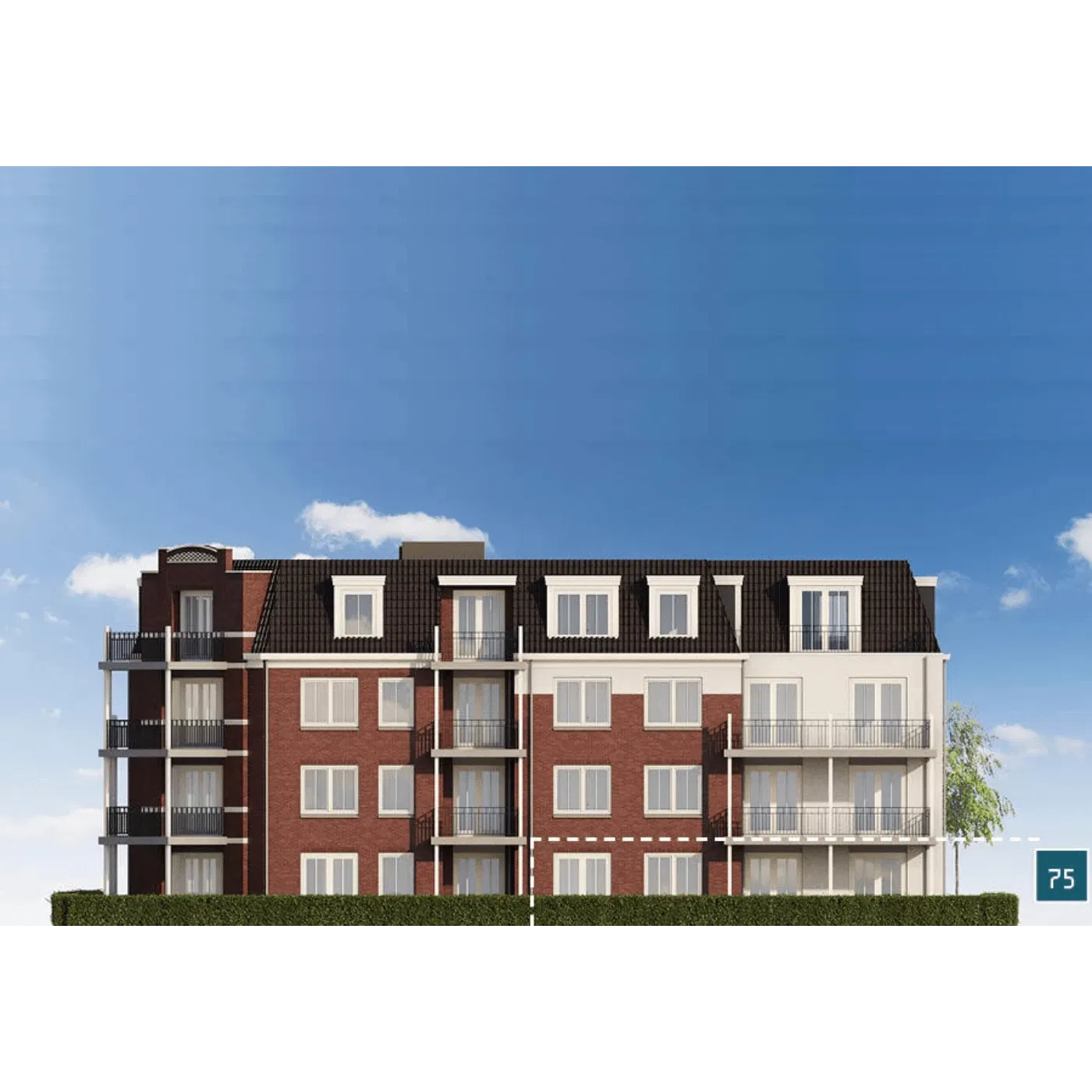 Huisdetail Appartementen 75