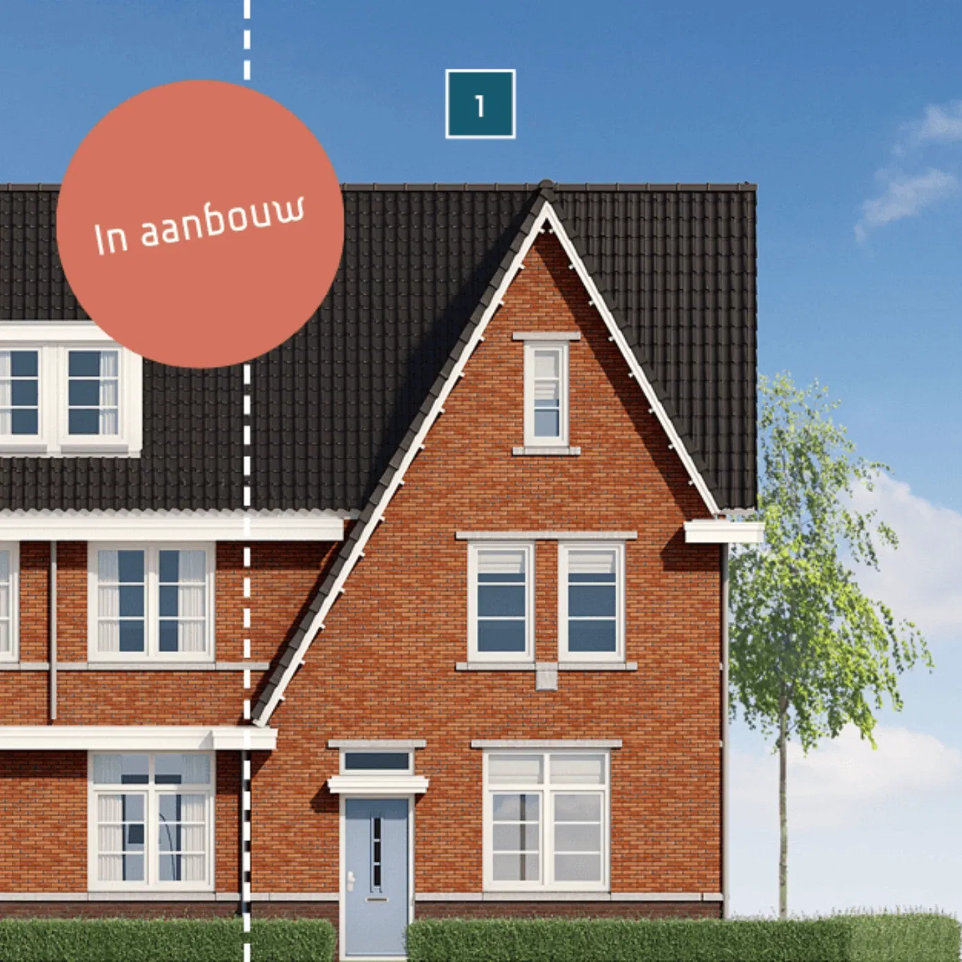 Parkweide Gevelaanzicht 1