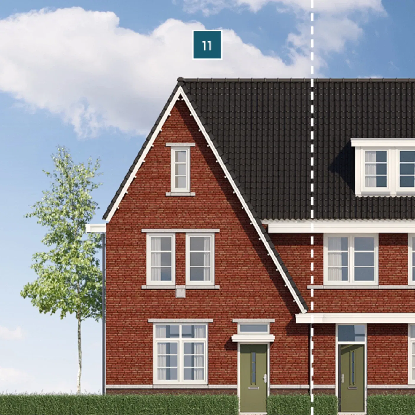 Parkweide Gevelaanzicht 11