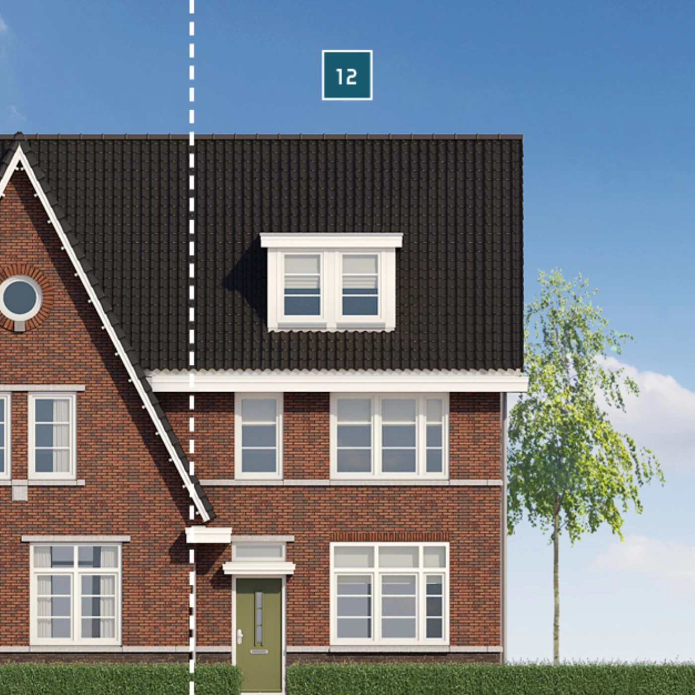 Parkweide Gevelaanzicht 12