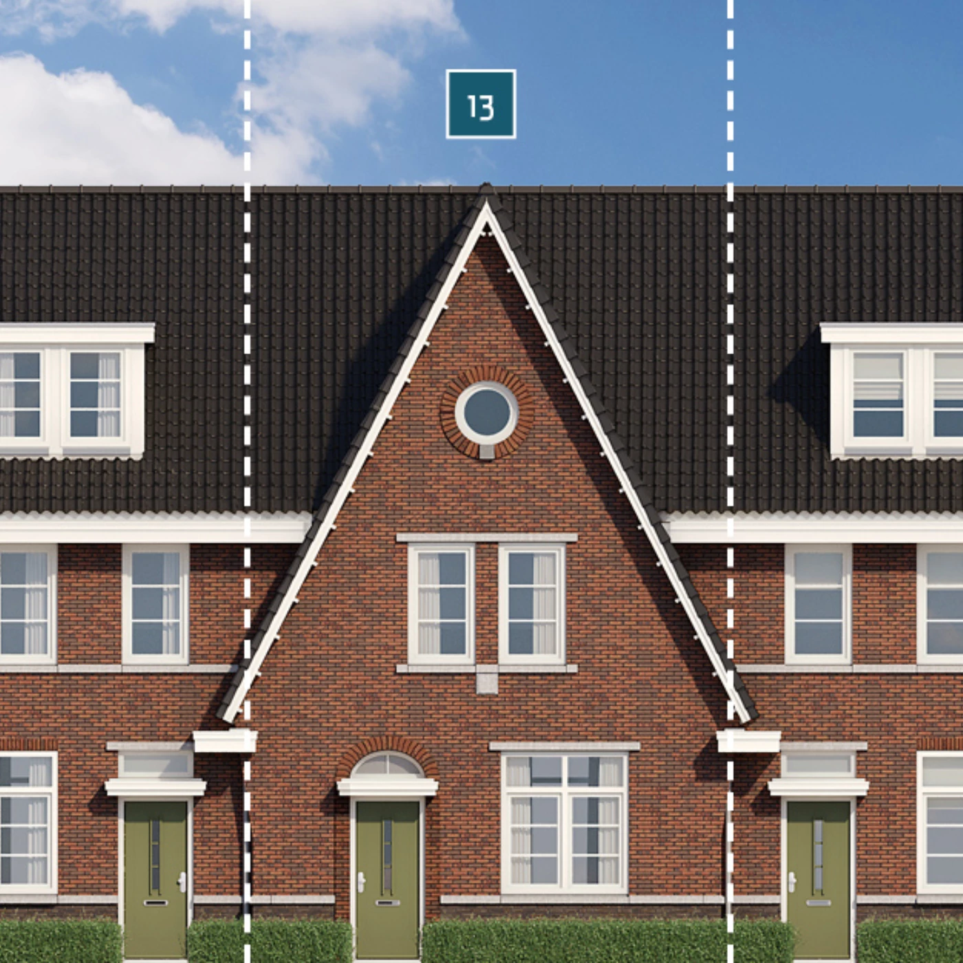 Parkweide Gevelaanzicht 13
