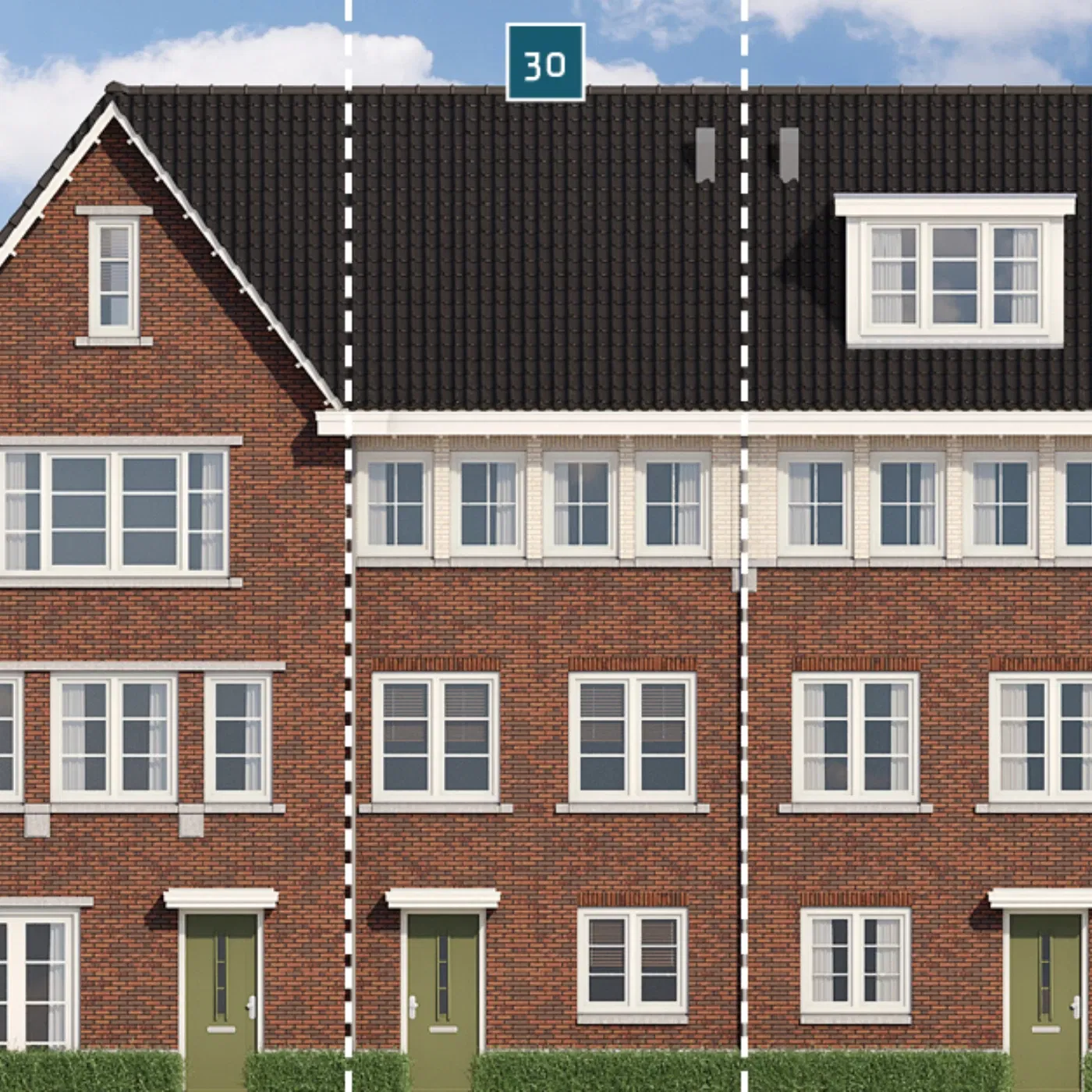 Parkweide Gevelaanzicht 30