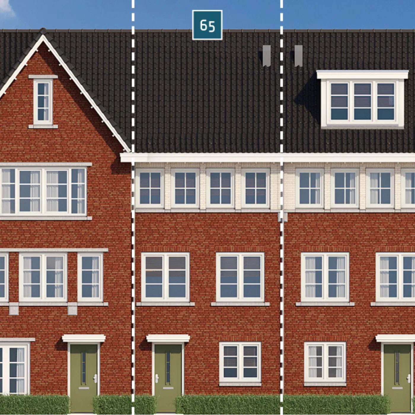 Parkweide Gevelaanzicht 65