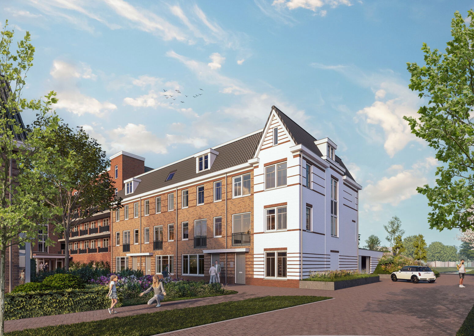 Waterjuffers Parkhuizen voorzijde