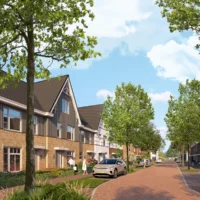 Waterjuffers Straatbeeld Gezinswoningen