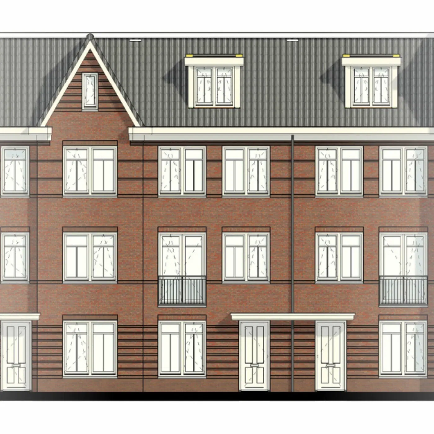 Waterjuffers gevel bwnr 64