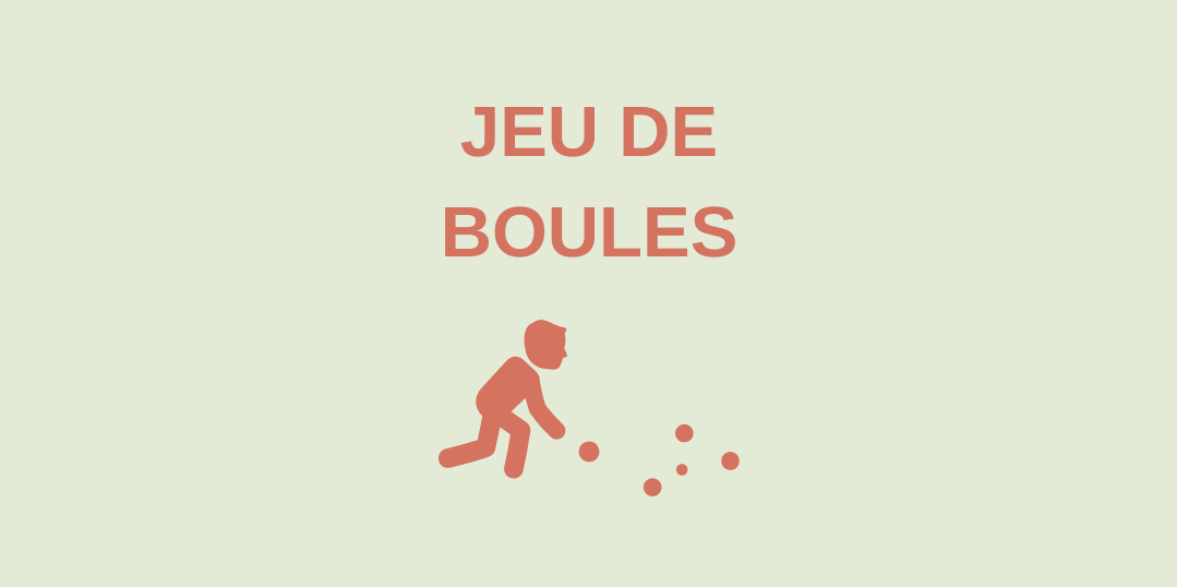 Jeu de boules