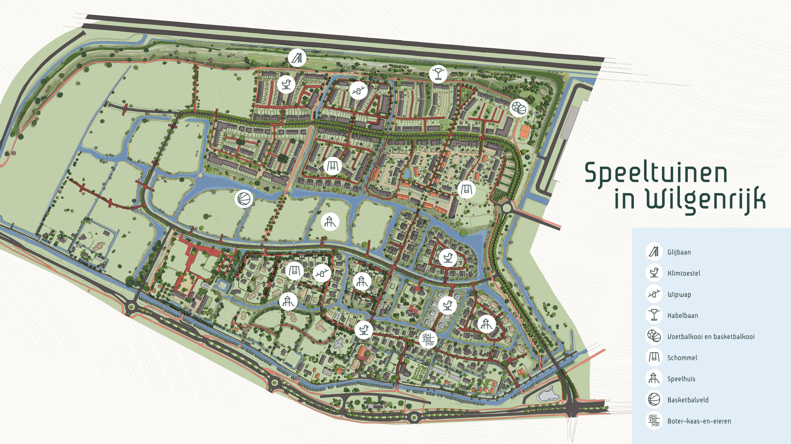 Wilgenrijk Speeltuinenkaart 2025