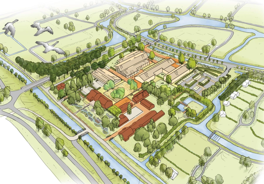 plattegrond Eigengoed concept